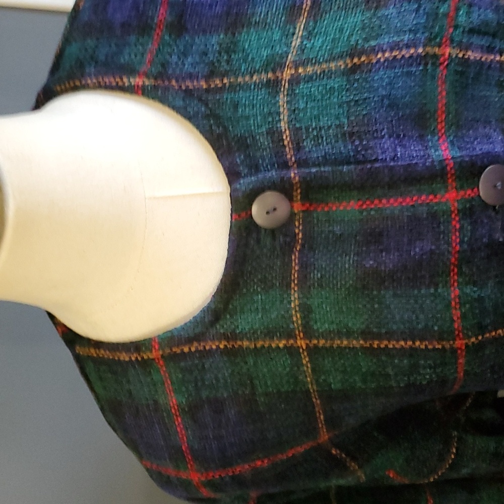 Weave of the Irish buttondown green cardigan sweater size L - Picture 5 of 17